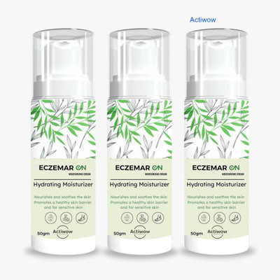 ACTIWOW Eczemaron Eczema Relief Cream – Heals Skin & Reduces Itchy Rash Pack of 3 A01(150 g)