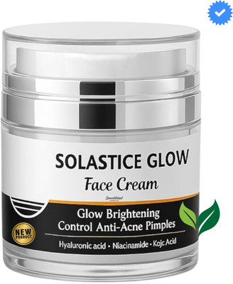 SmoothWave Cosmetics Solastice Glow Face Cream | Whitening, Glow & Clear Skin Formula(50 g)