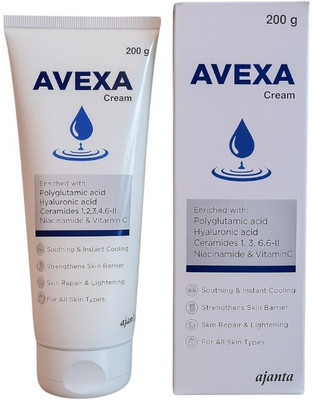 Avexa Cream with Vitamin C, Niacinamide – For Hydration, Skin Tone Enhancement, 200g(200 ml)