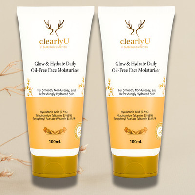 clearlyU Greasy Face Rescue Moisturiser for Oil Control Unisex 200 ml(200 ml)