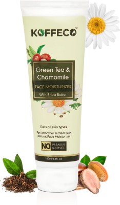 KOFFECO GREEN TEA, CHAMOMILE, SHEA BUTTER & ARGAN OIL NATURAL (PACK OF 1)(100 ml)