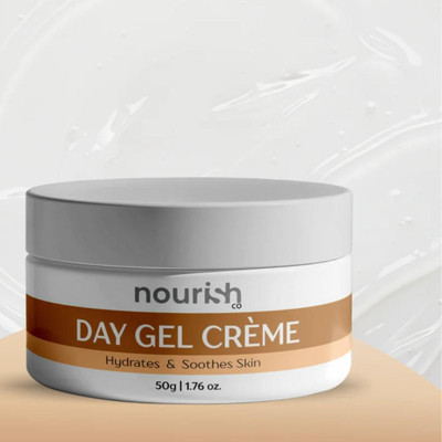 Nourish Co Day Gel Crème with Ceramide Complex, Hyaclear®-7 & Aquaxyl™ - 50 g(50 g)