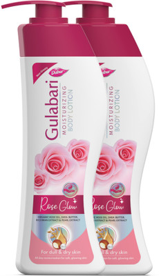 Dabur Gulabari Moisturizing Body Lotion – 400ml ( Buy 1Get 1) (800 ml)