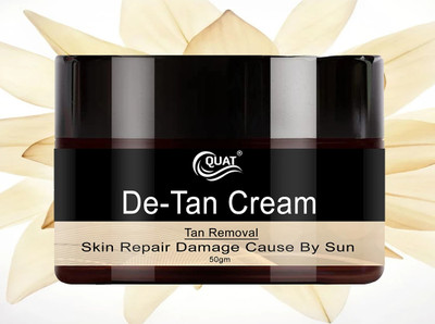QUAT Luxe De-Tan Face Cream – For Spotless Glow & Skin Whitening(50 g)