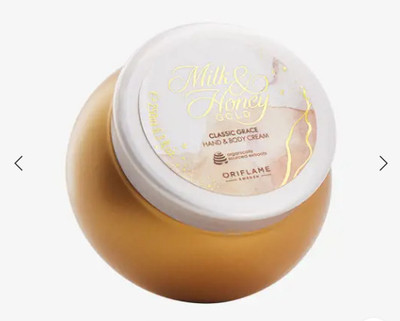 Oriflame milk and honey gold classic grace hand and body cream(250 g)