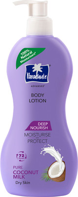 Parachute Advansed Deep Nourish Body Lotion for Women & Men, 100% Natural(400 ml)