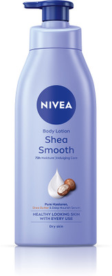 NIVEA Body Lotion for Dry Skin, Shea Smooth, with Shea Butter, For Men & Women(400 ml)