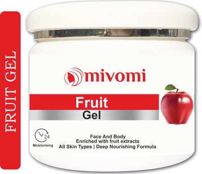 MIVOMI Herbal Fruit Massage Gel With Natural Extracts | Helps Nourishes & Moisturizing(250 g)