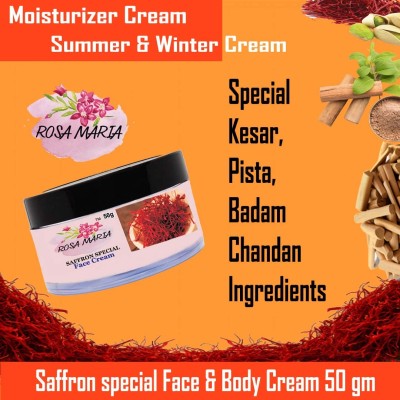 Rosa Maria Malai Saffron Kesar Face Cream 50g(50 g)