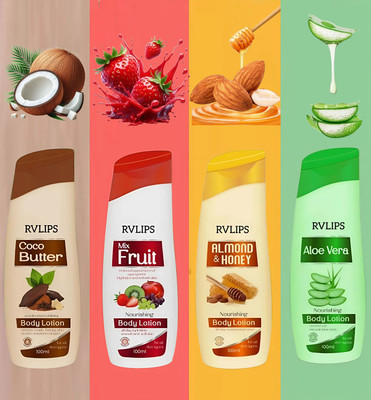 RVLIPS Advanced Nourishing Body Lotion, Normal to Dry skin(400 ml)
