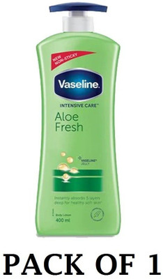 Vaseline ALOE FRESH INTENSIVE CARE {BODY LOTION} 400ML PACK-1(400 ml)