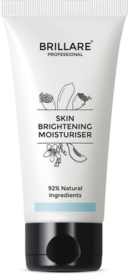 BRILLARE Skin Lightening Moisturiser for Pigmented Skin | Reduces Pigmentation, Dark Spots & Tanning(50 g)