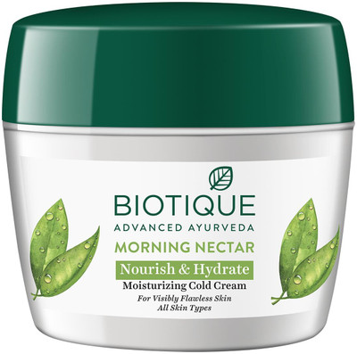 BIOTIQUE Morning Nectar Moisturising Cream | For Visibly Flawless Skin | All Skin Types(175 g)