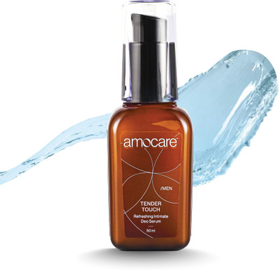 Amocare Intimate Deo Serum for Men | Non-Sticky Freshness | Sweat & Odour Prevention(50 ml)