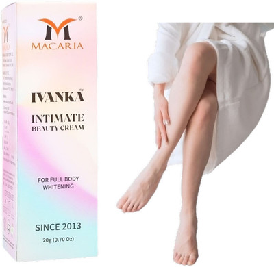 MACARIA Ivanka Intimate Beauty glutathione Legs Fairness Cream(20 g)