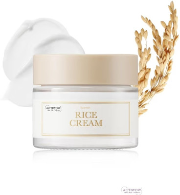 ACTIWOW Korean Rice Cream Soft Texture Hydration(50 g)