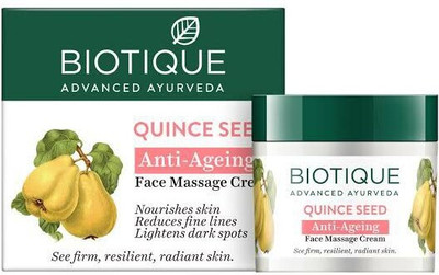 BIOTIQUE Quince Seed Anti Ageing Face Massage Cream 50g(50 g)