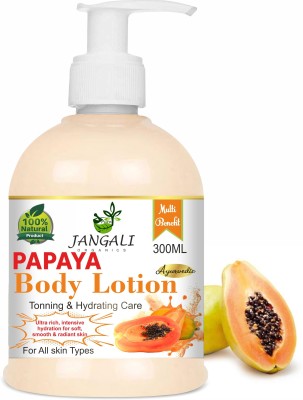 RAQUITYS Papaya Face body lotion 300g (Pack of 1) (300 g)(300 ml)