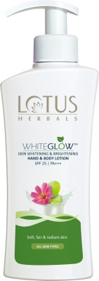 LOTUS HERBALS Wg Skin Whitening & Brightening Hand & Body Lotion(400 ml)