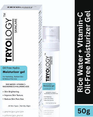 Tryology Oil-Free Rice Water Hydro Moisturizer Gel With Vit-C, Niacinamide, HA(50 g)