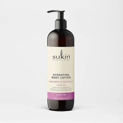 Sukin Hydrating Body Lotion Bergamot & Patchouli 500Ml(500 ml)