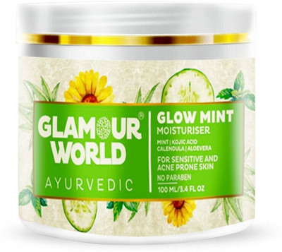 Glamour World Ayurvedic Glow Mint Moisturiser - 100ML(100 ml)