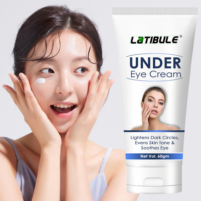 Latibule Under Eye Cream For Men, Helps Remove Dark Circles & Under Eye Wrinkles(60 g)