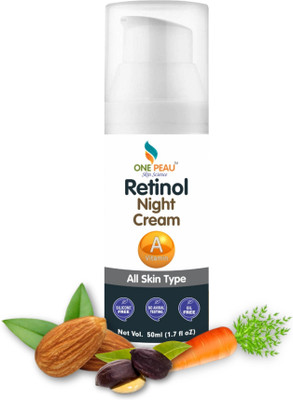 ONE PEAU Retinol Night Cream For Women with Retinol for Anti Aging Fine Lines & Wrinkles(50 ml)