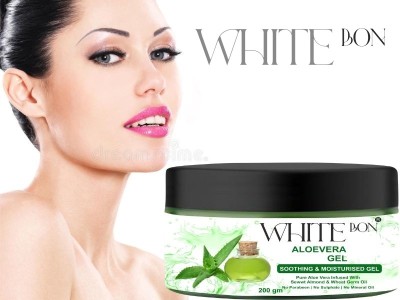 white bon Pure Aloe Vera Skin Gel - Hydrating Gel for Face(200 g)