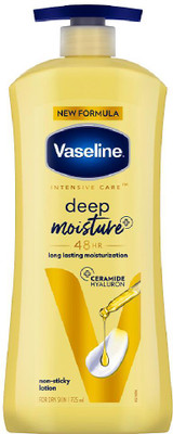 Vaseline Deep Moisture Body Lotion | For Cushion Soft Skin| With Ceramides Hyaluron(600 ml)