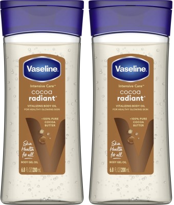 Vaseline Intensive Care Cocoa Radiant Body Gel Oil.(400 ml)