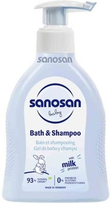 Sanosan bath& Shampoo(200 ml)