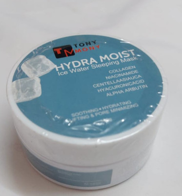 Tony Mony Hydra moist sleeping mask contains hyaluronic niacinaminde collagen(50 ml)