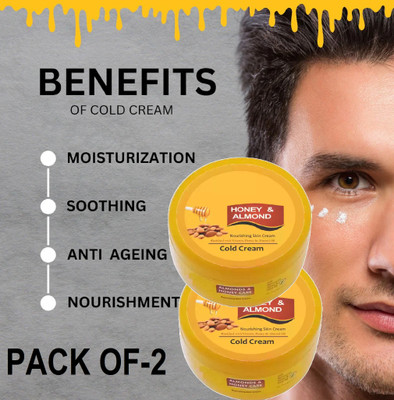 KA-KAIASHA Anti-Wrinkle & Anti-Ageing Honey And Almond all skin type PACK OF-2(400 g)