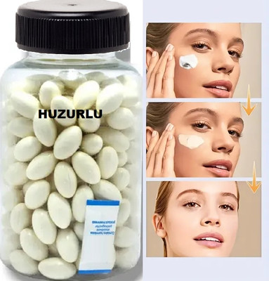 HUZURLU Cream Capsule Hydrates And Nourishes, Suitable for The Body(100 g)