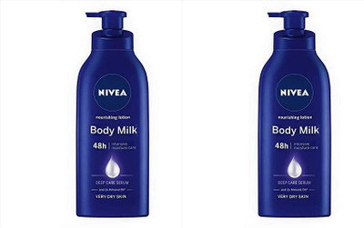 NIVEA NOURISHING BODY MILK LOTION DEEP 400 ML X COMBO PACK OF 2(800 ml)