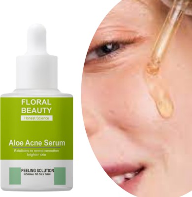 FLORAL BEAUTY Aloe Vera Face Serum: AntiAgeing, Anti-Pimple, Acne- (100 ml)(100 ml)