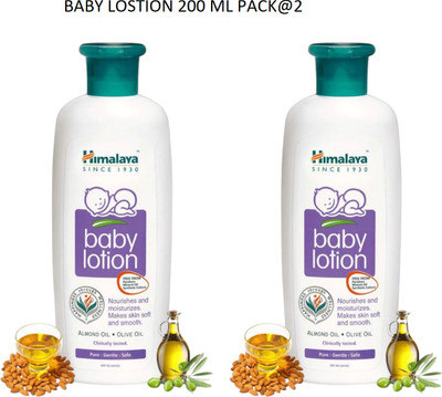 Himalaya Herbals BABY LOSTION 200ML PACK OF 2{200ML EACH}(400 ml)