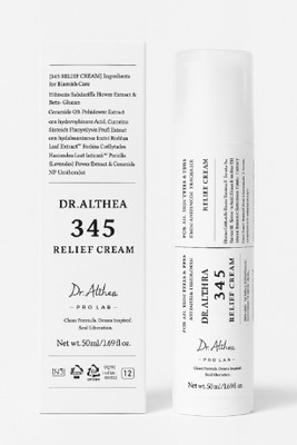 Dr.Althea New 345 Relief Cream – Calming Formula for Irritated & Sensitive Skin AL1(50 ml)