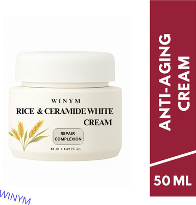 Winym Rice Cream Hydrating Glow Daily Moisturizer Firm Texture(50 ml)