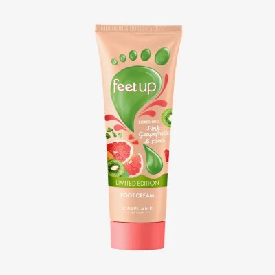 Oriflame Sweden feet up limited edition refreshing foot cream with pink grapefruit(75 ml)