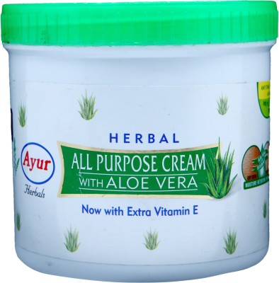 Ayur Herbal Herbal All Purpose Cream With Aloe Vera 500 ml(1 ml)