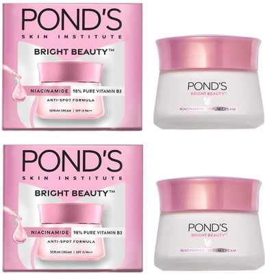 POND's Bright Beauty Cream 35 Grm Pack of 2(70 ml)