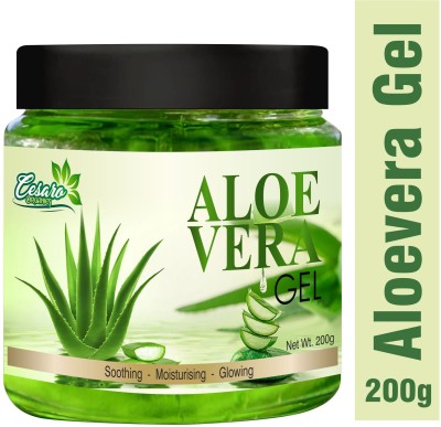 Cesaro Organics Aloe Vera Multipurpose Beauty Gel For Face, Skin and Hair(200 g)