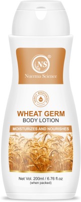 Nuerma Science Wheatgerm Body Lotion for Ultra Soft & Rich Skin enriched with Vitamin E Oil(200 ml)