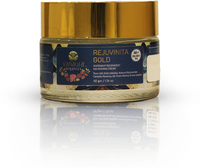 vanaura organics Rejuvinita Gold Overnight Regenerist Nourishing Cream 46+(46 to 60+years)(50 g)