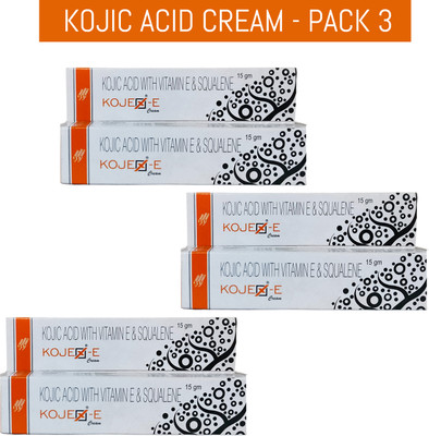 KOJEX E Kojic Acid Cream Enhanced Skin Brightness & Soft Texture, Dark Spot Reduction(45 g)