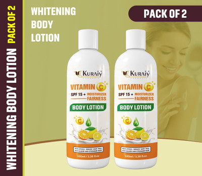 kuraiy Vitamin C Firming Vitamin C Body Lotion 100ml PACK OF 2(100 ml)
