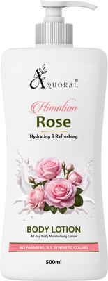 AQUORAL Himalian Rose Advanced Hydrating & Refreshing Body Lotion(500 ml)