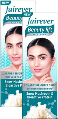 Fairever Beauty Lift 2 Shade Brighter Skin Cream 25g Pack of 2(50 g)